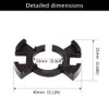 HUIQIAODS H7 LED Headlight Retainer Holder Adapter (H1 Honda Odyssey