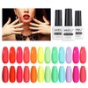 AIMEILI- Juego de 12 esmaltes de uñas en gel de