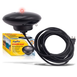 Laguna PowerHeat 315-Watt Floating Pond Heater for Outdoor Ponds with Fish – Thermostat-Controlled De-Icer with LED Indicator, Safe for Plastic & Liner Ponds, 22 ft Cord