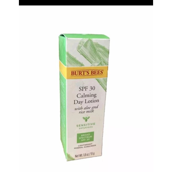 Burt's Bees SPF 30 Calming Day Lotion with Aloe and