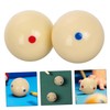 Mikinona 2pcs Billiard Training Balls with Six Durable Cue Balls