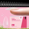 Beetles Tipex Instant Apex Nail Extension Tips Kit Almond/Coffin/Square/Oval/Stiletto/Squaoval Shape