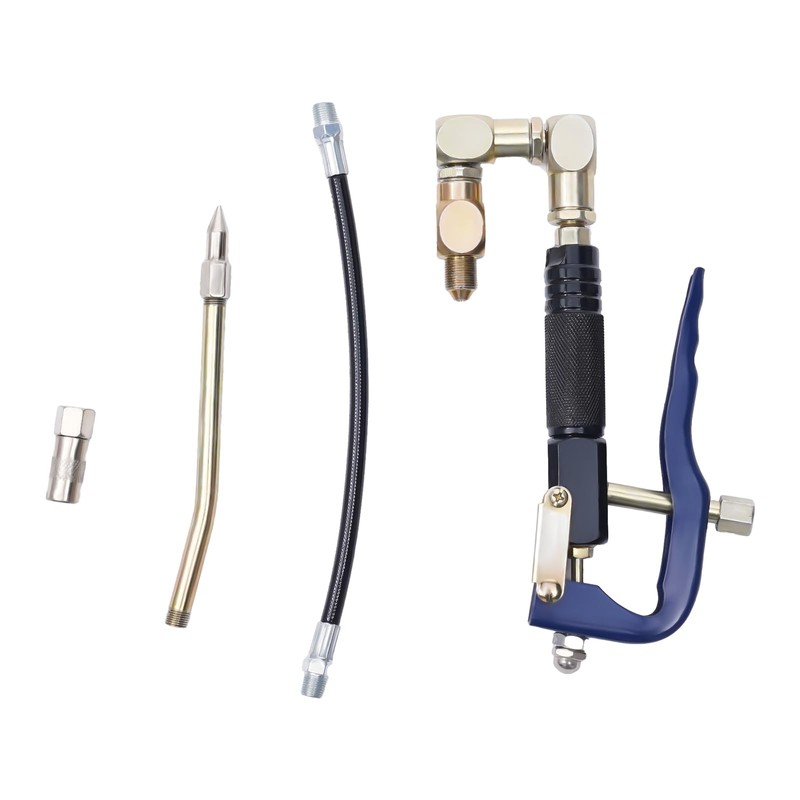 CNCEST Pneumatic Grease Gun,Air Operated Grease-Gun Alloy Injector Grease Pipe