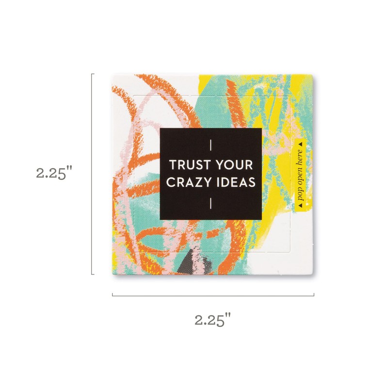 Compendium ThoughtFulls Pop-Open Cards — Trust Your Crazy Ideas —