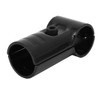 Sourcingmap 28mm Diameter Metal T Shaped Double Port Lean Tube