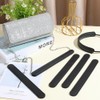 CALFOVERA 8.86 x 0.98 Inch 6PCS PU Leather Purse Bag
