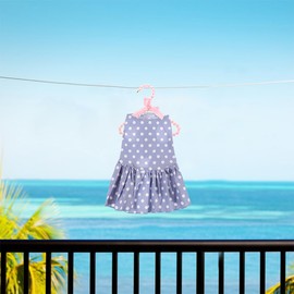 2pcs Pearl Pet Clothes Hangers Adorable Dog Cat Clothing Rack Beads Bow Coat Hanger Pet Clothing Storage