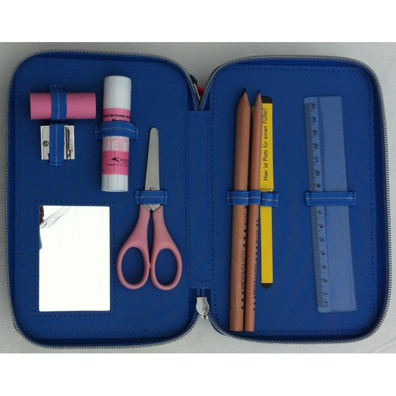 Depesche Top Model Pencil Case (G62)-Pencil Case Blue Triple Friends