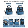 Insulated Lunch Bag for Men Women: Expandable Lunch Bag Box