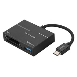 Tipo-C 3.0 Lector de Tarjetas, Card Reader XQD/SD de Memoria Multi-en-1 Compatible con Adaptador para Sistemas/OS Soporte G Series, para Lexar USB Mark Card