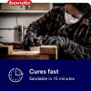 Bondo Home Solutions Wood Filler, Sandable in 15 min, 1.9