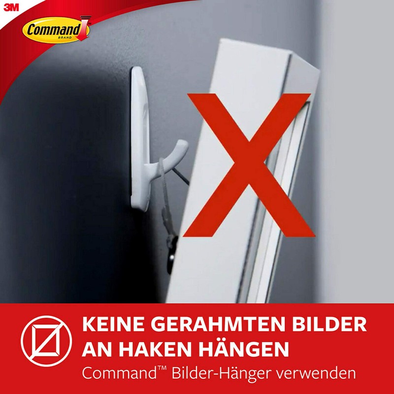 Command 17007 Broom Holder, up to 1.8 kg Load Capacity,