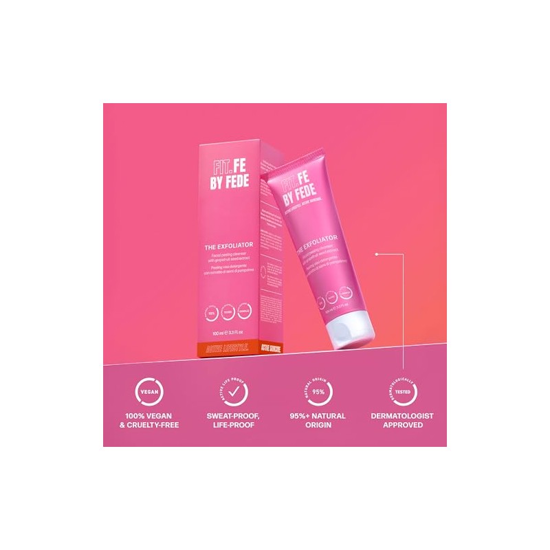 The Exfoliator Facial Peeling Cleanser by Fit.Fe By Fede for