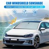 XCBYT Sun Protection Car Windscreen for VW Golf 7 2015-2021,