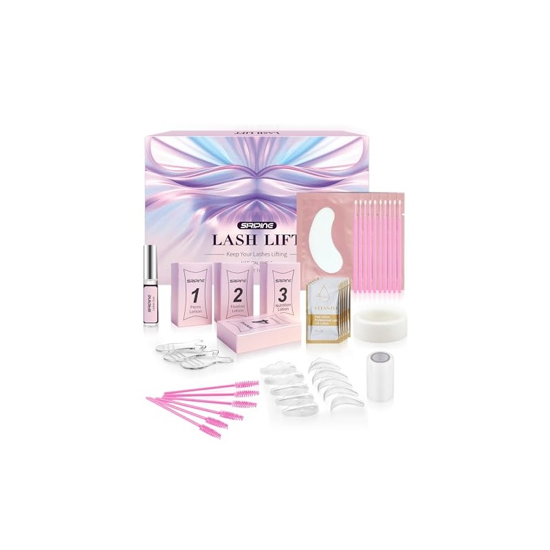 FloraForge Professional Lash Lifting Set - Long-Lasting Natural Curl
