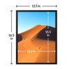 LaVie Home 12x16 Picture Frame for Wall Display, 12x16 Black