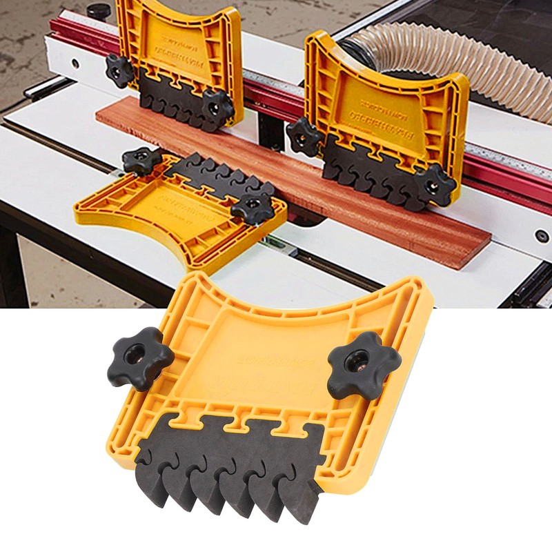 Featherboard Safety Table Saw Push Block Woodworking Fence for Router