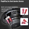 Jayubien Car Front Dash Speaker Harness Compatible with Toyota Camry