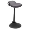 SONGMICS Standing Desk Chair, Adjustable Ergonomic Standing Stool, 23.6-33.3 Inches,