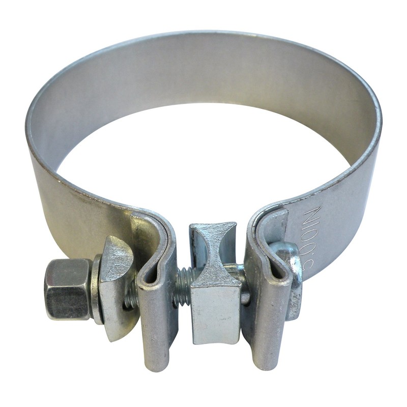 ROADFORMER 5 inch Exhaust Clamp Narrow Band Clamps - Aluminized