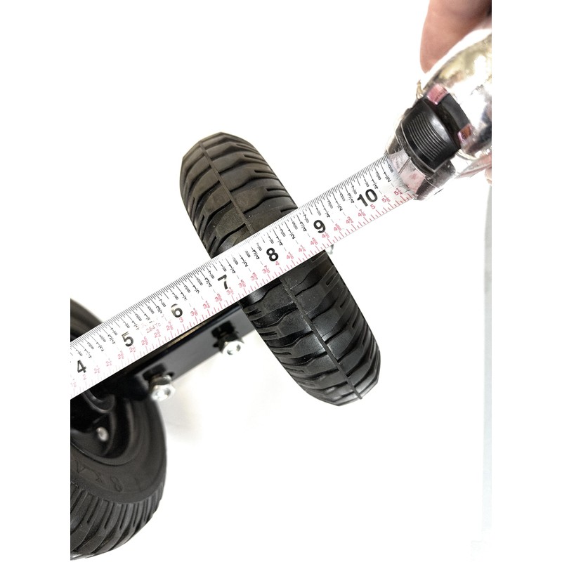 Dual Wheel Gate Casters for Sliding Gate, 1-5/8" Thru 2"