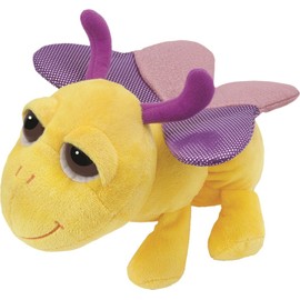 Suki Gifts Lil Peepers Woodland Wisp Butterfly Soft Boa Plush Toy (Medium, Yellow/ Pink)