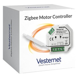 Vesternet Zigbee Motor Controller Module | Smart Home Control Blinds, Curtains & Shutters In-Wall Motor Controller Module with Energy Monitoring | Compatible with Home Assistant, SmartThings & Hubitat