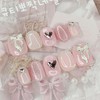 Lovely Heart Handmade Nail Tips - Water Drop / 러블리