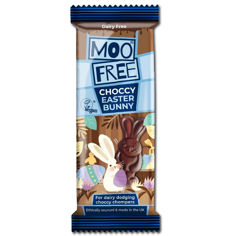 15 x Moo Free Easter Bunny Bar - Dairy Free