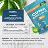 Copper Bisglycinate 10mg | Chelated Form | High Strength Copper