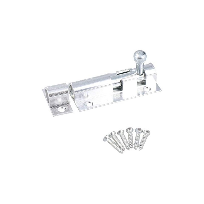 2" Aluminium Door Bolt Security Shed Bathroom Door Slide Dead