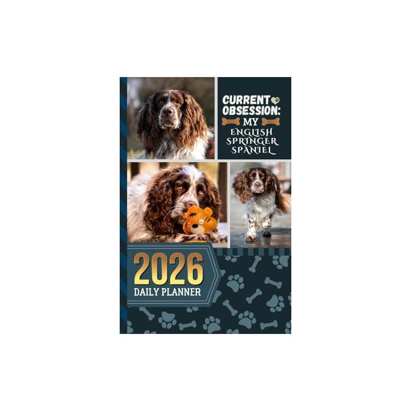 2026 Daily Planner: One Page Per Day / 6x9 Dated