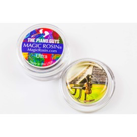 The Piano Guys Magic Rosin | Violin Rosin, Cello Rosin, Viola Rosin for Bows| Light Low Dust Resin| Violin Bow Rosin Accessories (Jungle Book/Sarabande)