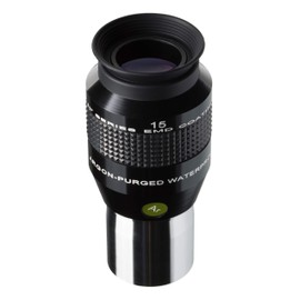 Explore Scientific 52° LER Eyepiece 15 mm Ar (1.25 Inches) for Telescopes with High-Quality EMD Coating, Waterproof with Argon Protective Gas Filling