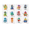 Henbrandt Robot Mini Tattoos - 12 Supplied - Great Party