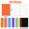 Yolistar Pack of 12 A6 Small Notebooks, Journal, Diary, Notepads,