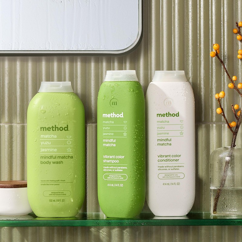 Method Body Wash, Mindful Matcha, Matcha + Yuzu + Jasmine