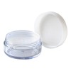 Natural Cosmetics Laboratory Powder Container with Inner Plug Powder Case