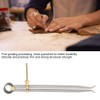 Spring Caliper,Spring Compass Measuring Tool,Carbon Steel Brass Flat Leg Inside
