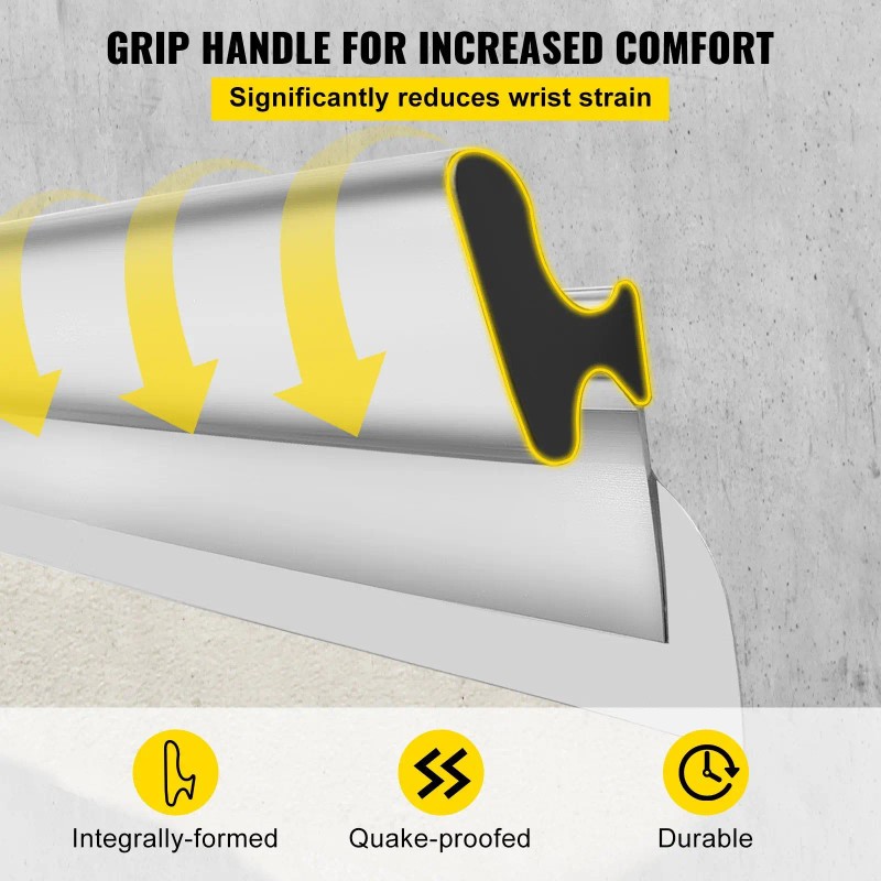 32 Inch Stainless Steel Spatula Aluminum Blade For Gyprock Drywall
