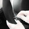 QWORK® Auto Lenkradbezug Universelle, Lenkradhülle 37-38 cm mit Nadel und