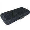 Boutique De FGG Black Crystal Clutch Purse for Women Formal