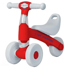 Best Ride On Cars Toddler Balance Bike Trike 1 Year Old Boys Girls - 3 Wheels Baby Balance Bike, Toddler First Bike for 12-24 Month Kids First Birthday Gifts for Boys & Girls (I am Trike Red)
