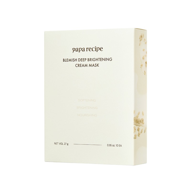 papa recipe Blemish Deep Brightening Cream Mask Sheet 10ea -