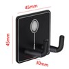 rockible 2Pcs Universal Heavy Duty Wall Mounted Tennis Racket Holder