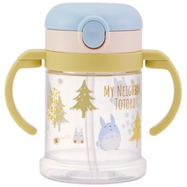 Skater KSHW1N-A Baby Mug, My Neighbor Totoro, Forest 9.2 fl oz (260 ml), Straw Included, Studio Ghibli