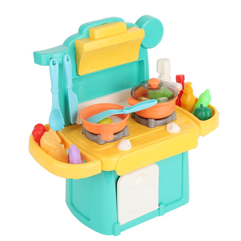 Child Simulation Cookware Cooking Scenes Kitchen Set Play House Pretend