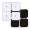 LotFancy TENS Unit Replacement Pads, 40 Pcs 2x2 Snap Electrodes