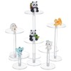 FINGERINSPIRE 6Pcs Flying Miniatures Acrylic Display Stand 6 Sizes Flying