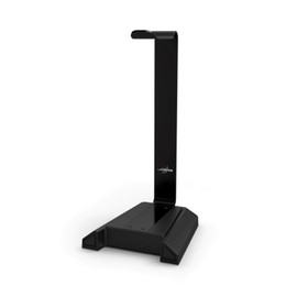 uRage AFK 200 Gaming Headset Stand, Black, Durable Metal Headphone Stand, Up to 2.2 kg, Non-Slip Rubber Base